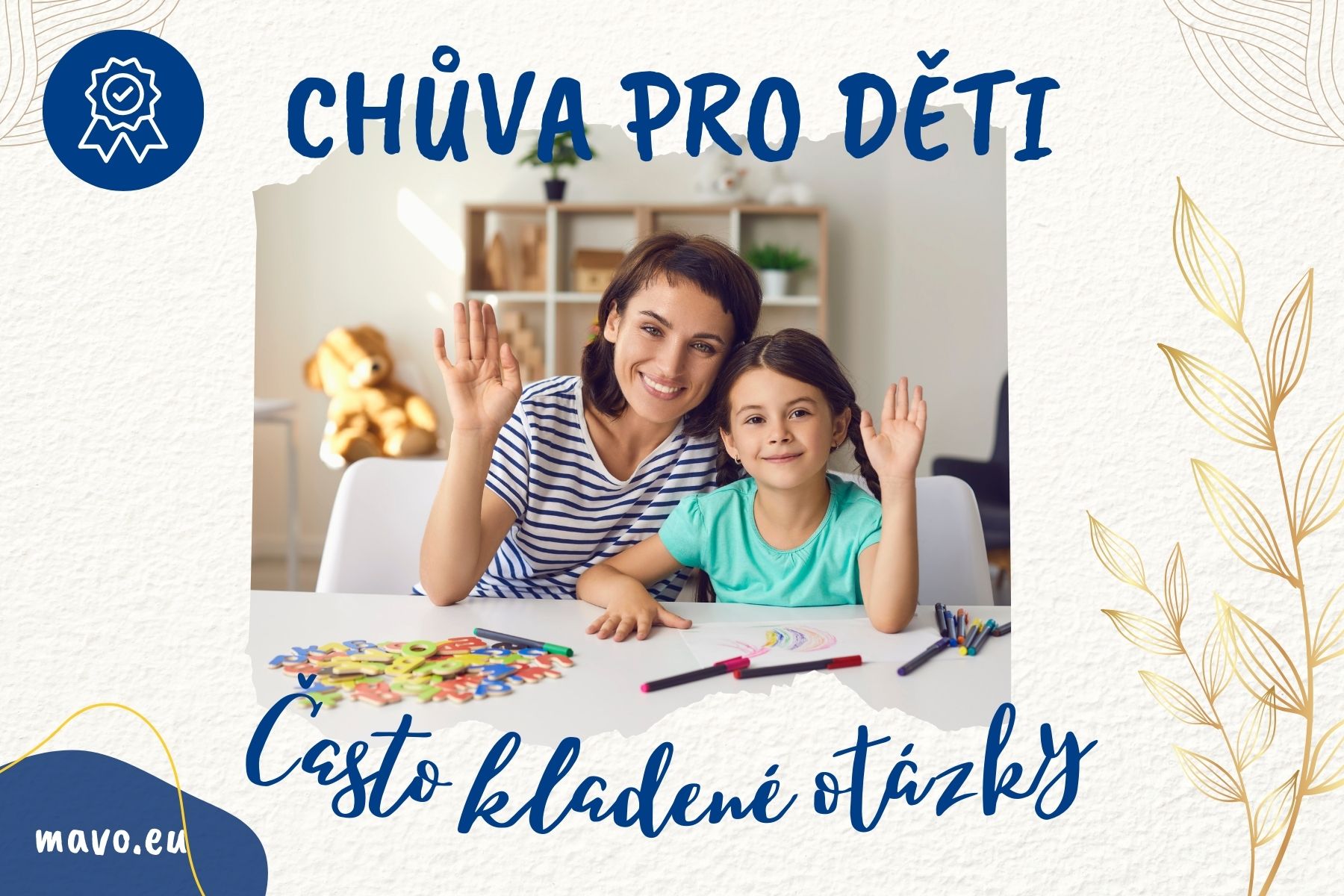 Kurz Chůva pro děti - FAQ: Často kladené otázky